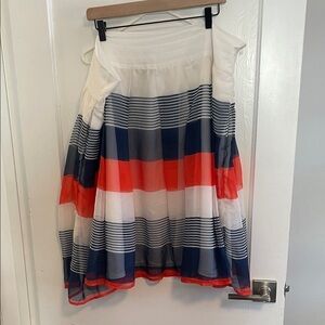 eShakti Striped Skirt